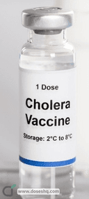 Cholera vaccine vial e.p. 84