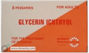 Glycerin ichthyol 5 vaginal pessaries 