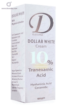دولار وايت كريم 10% حمض ترانكساميك 60 جم