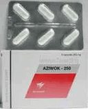 ازيووك 250مجم 6 كبسولات