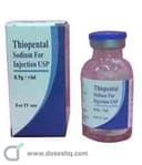 Thiopental sodium-eipico 1 gm vial