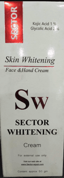 Sector whitening cream 50 gm