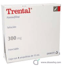 ترنتال 300مجم/15مل 5 امبولات