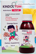 Kindol yum syrup 120 ml