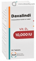 Davalindi 10.000 i.u. 30 tabs