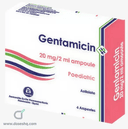 Gentamicin 20mg/2ml i.m./i.v. 100 amps