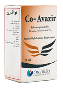 Co- avazir eye susp. drops 10 ml