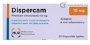 Dispercam 10mg 20 dispersible tab