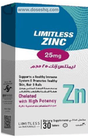 ليميتلس زنك 25 مجم 30 قرص