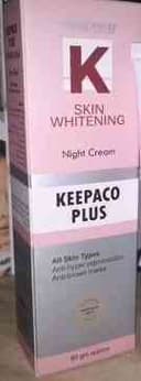 Keepaco plus whitening cream 40 gm