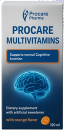 Procare omega 3 multivitamins syrup 120 ml