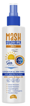Mash sunscreen kids spray 200 ml