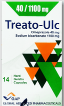 Treato-ulc 40/1100mg 14 caps