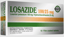 Losazide 100/25mg 10 f.c. tabs