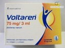 فولتارين 75مجم/3مل 6 أمبولات حقن
