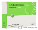 Aig esomeprazole 40mg 21 caps