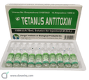 Tetanus antitoxin 1500 i U 10 ampoules