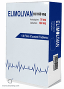 Elimolivan 10/160mg 14 f.c. tabs