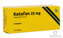 Ketofan 25mg 30 tab