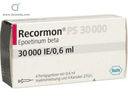 Recormon 3000 i.u. 6 pref. syringes