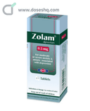 Zolam 0.5mg 10 tab