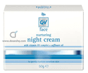 Qv face nurturing night cream 50 gm