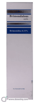 Brimondalous 0.33% topical gel 30 gm