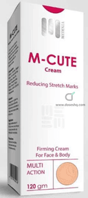 M-cute top. cream 120 gm