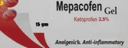 Mepacofen 2.5% topical gel 15 gm