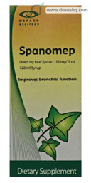 Spanomep syrup 120 ml