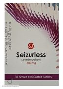 Seizurless 500mg 30 f.c. tab