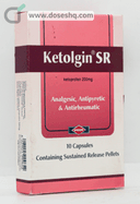 Ketolgin sr 200mg 10 caps