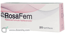 Rosafem 20 soft pieces