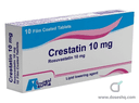 Crestatin 10 mg 30 f.c. tabs