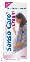 Sanso care cream for stretch mark 100 gm