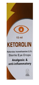 Ketorolin 0.5% eye drops 15 ml