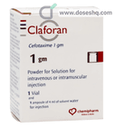 Claforan 1 gm i.m/i.v. vial