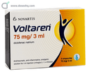 فولتارين 75مجم/3مل 3 أمبولات حقن