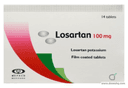 Losartan 100mg 14 scored f.c.tab