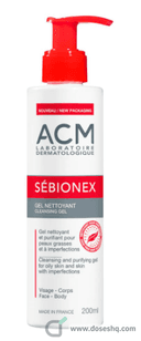 Sebionex foaming gel 200 ml