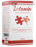 Lotanin chocolate flavored candy 30 pieces