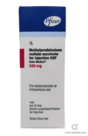 Solu-medrol 500mg vial