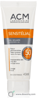 Sensitelial gel spf 50 - 40 ml