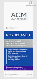 Novophane K shampoo 125 ml