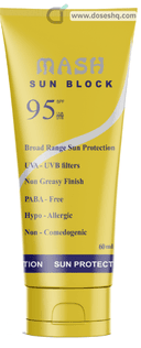 Mash sun block 95 spf lotion 60ml