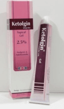 Ketolgin 2.5% gel 15 gm