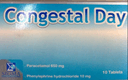 Congestal day 10 tabs