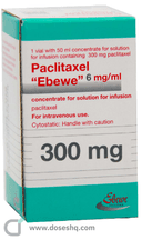 Paclitaxel 6 mg/ml 300mg vial