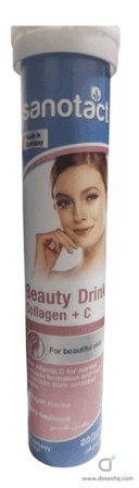 Sanotact beauty drink collagen + c 20 eff tabs