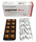 Nifedipine 60 mg sr 10 caps